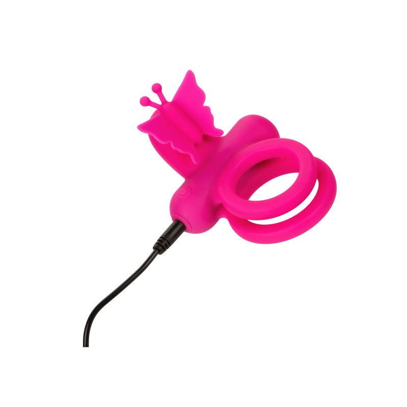 Anello Fallico Vibrante Butterfly Dual