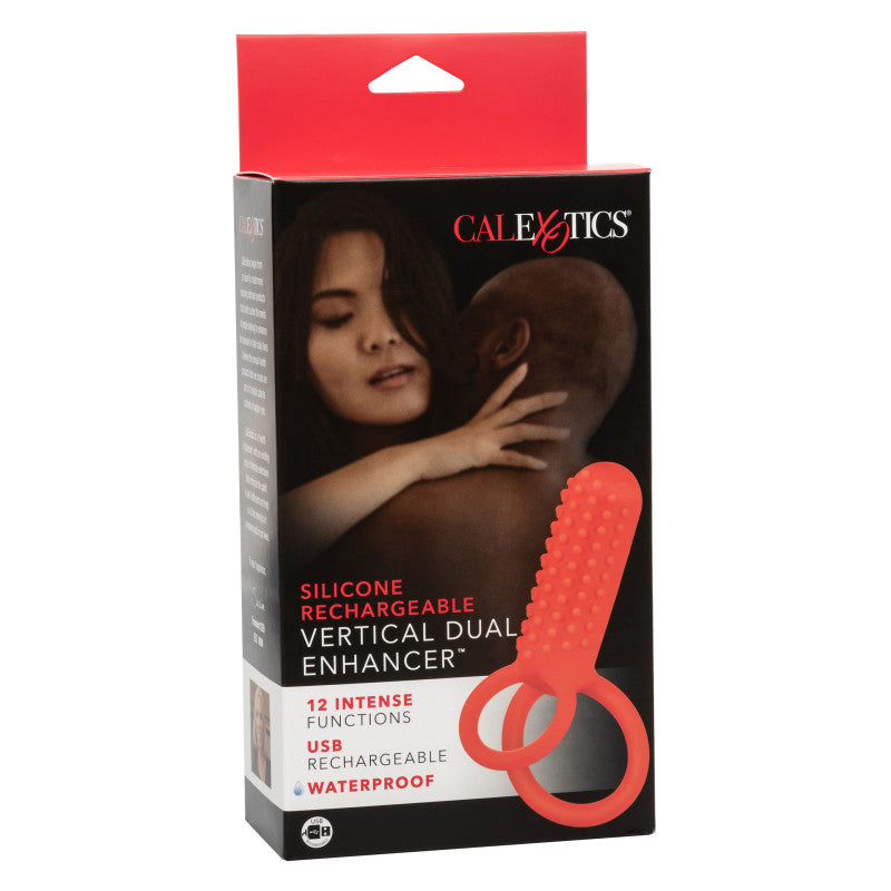 Anillo Vibrador para el Pene con Doble Potenciador