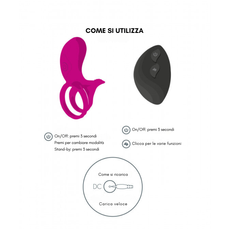 Anneau pénien vibrant Xocoon