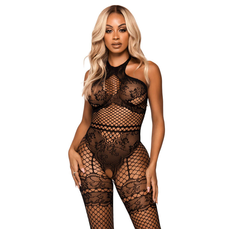 Bodystocking a Rete Net Halter