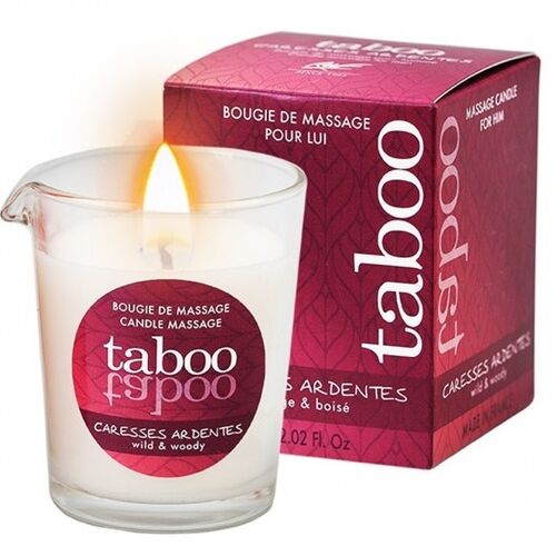 Bougie de massage tabou