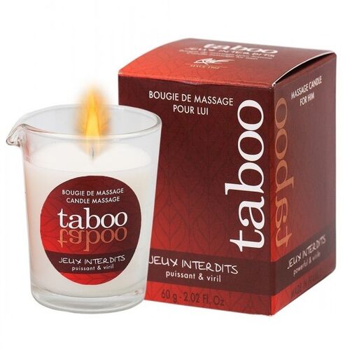 Bougie de massage tabou