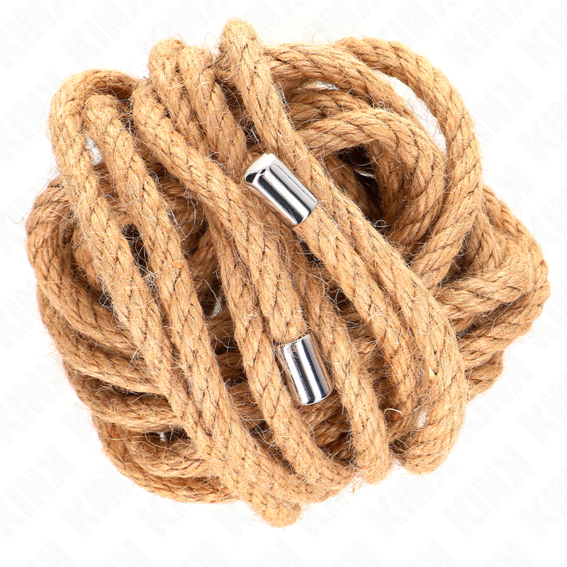 Corde de chanvre pliée