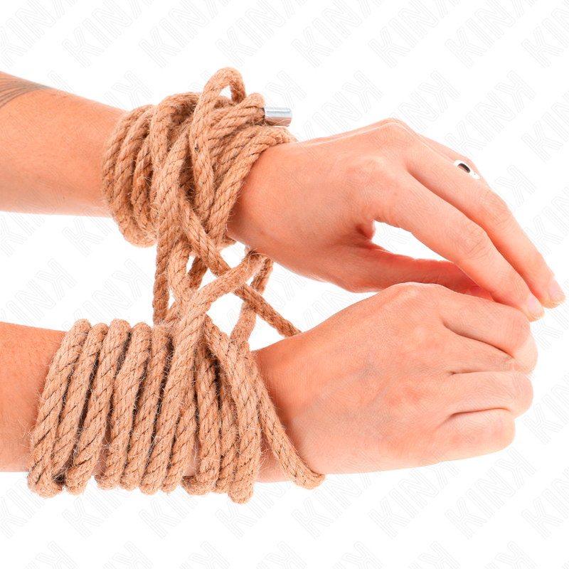 Corde de chanvre pliée