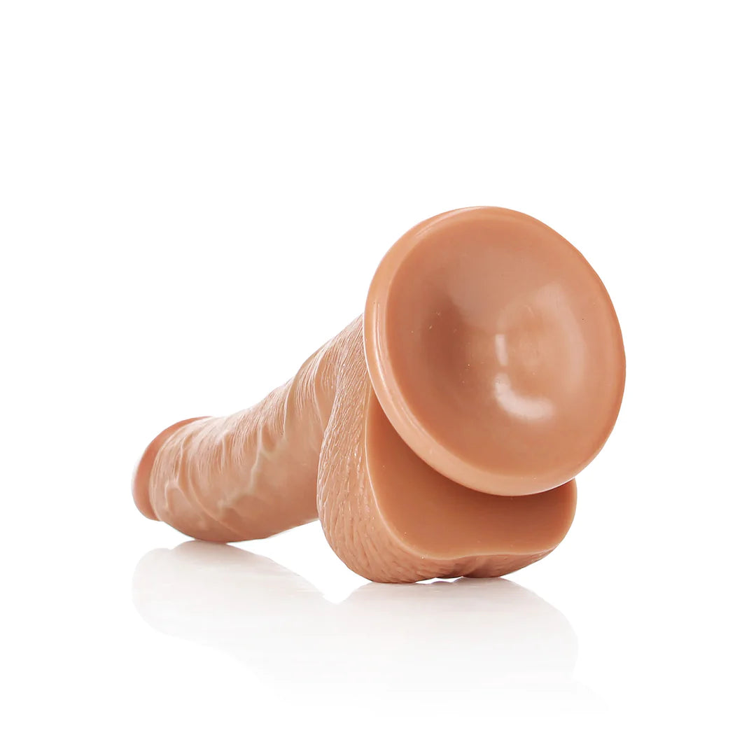Dildo Realistico Curvo Real Rock Clear