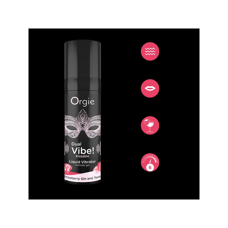 Kit Lubrificante Vibrante Aromatizzato con Vibratore