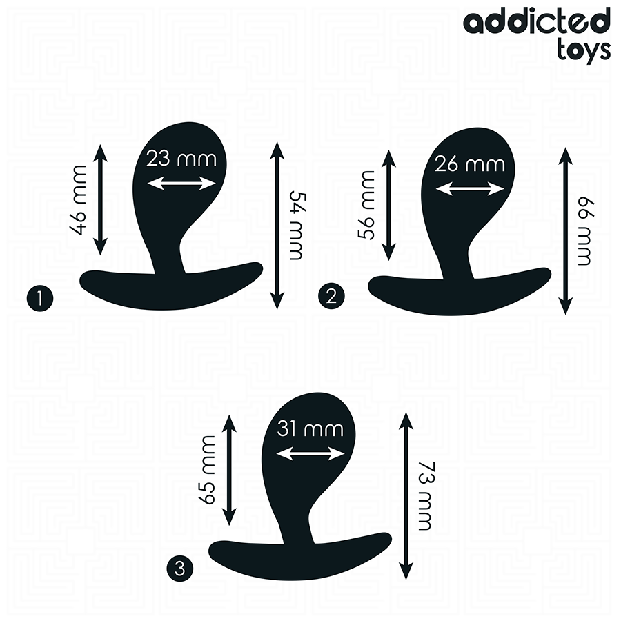 Kit Plug Anali in silicone Addicted Toys