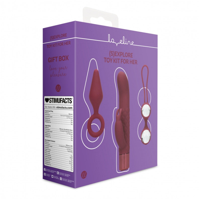 Kit de juguetes sexuales para Donna Loveline