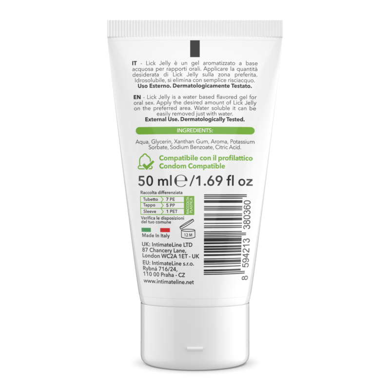 Lubrificante aromatizzato Lick Jelly