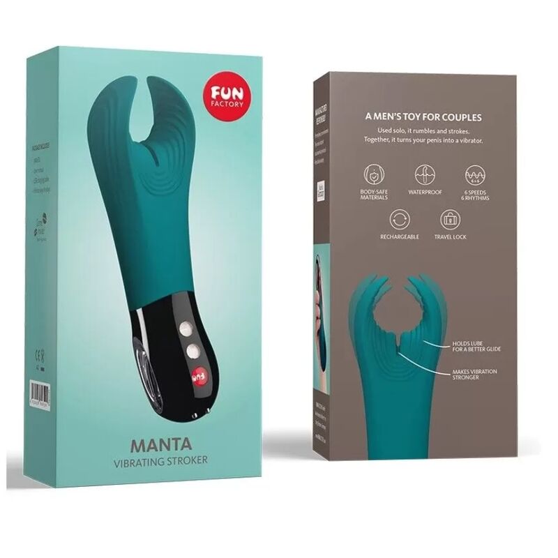 Masturbatore Maschile Manta blu