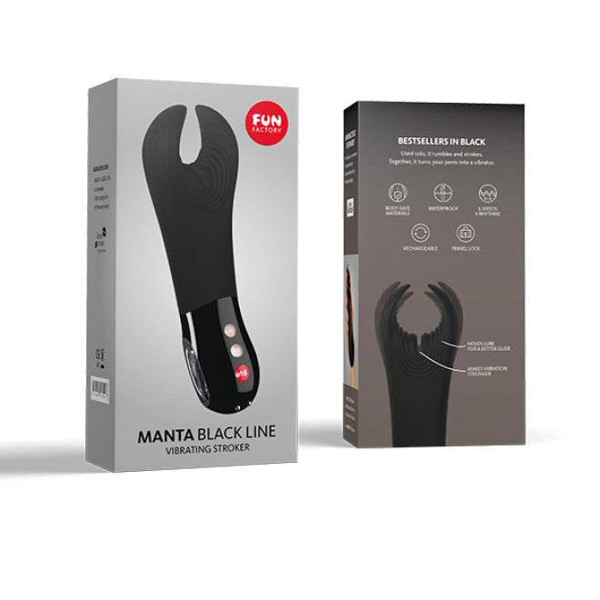 Masturbatore Maschile Manta nero