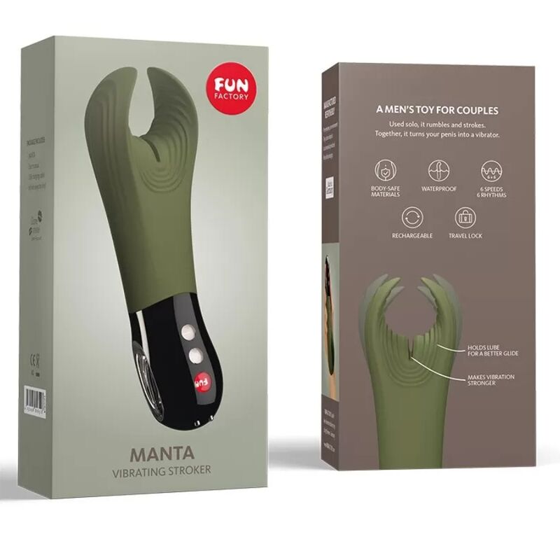 Masturbatore Maschile Manta verde