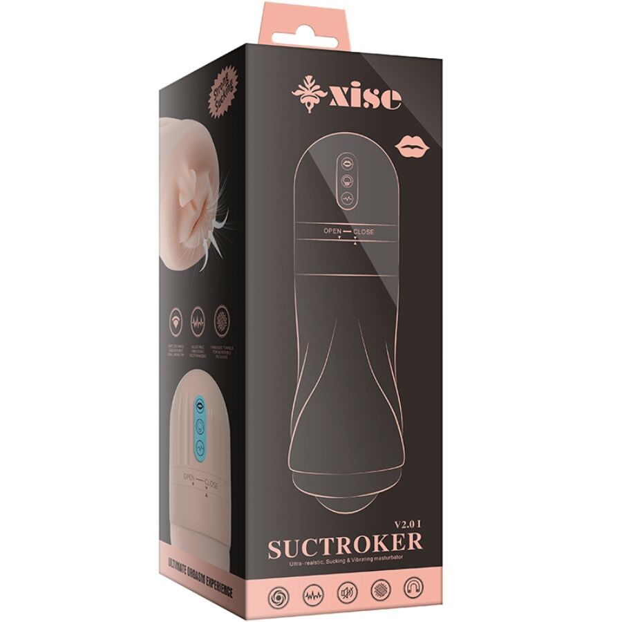 Masturbatore Maschile Realistico Xise Suctroker V2