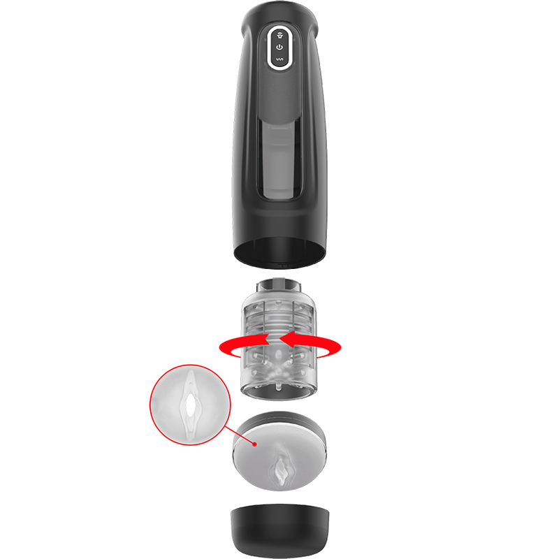 Masturbador masculino tornado