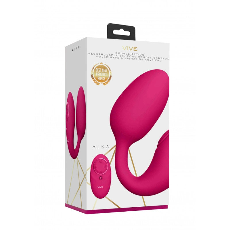 Oeuf vibrant Aika avec télécommande