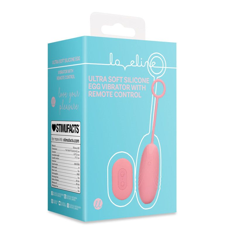 Oeuf vibrant avec télécommande Rosellino Birichino