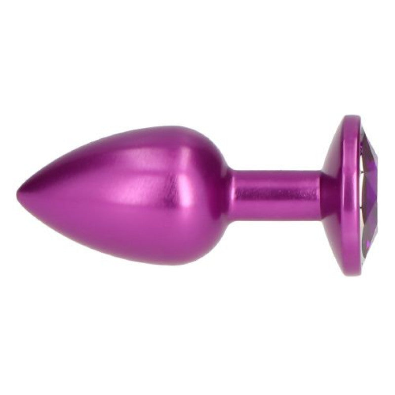 Plug Anale in Metallo Pleasure Night viola