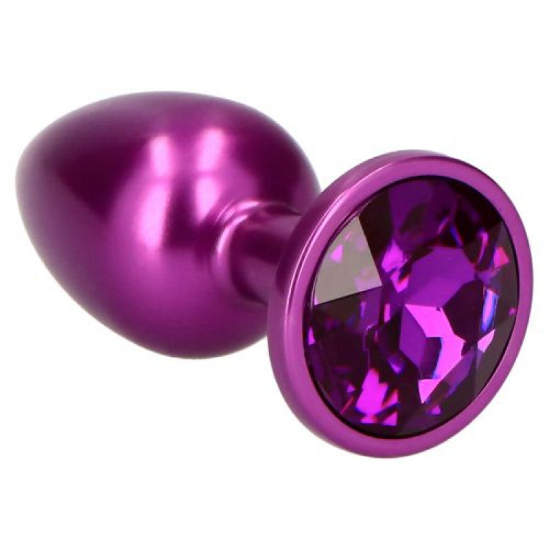 Plug Anale in Metallo Pleasure Night viola