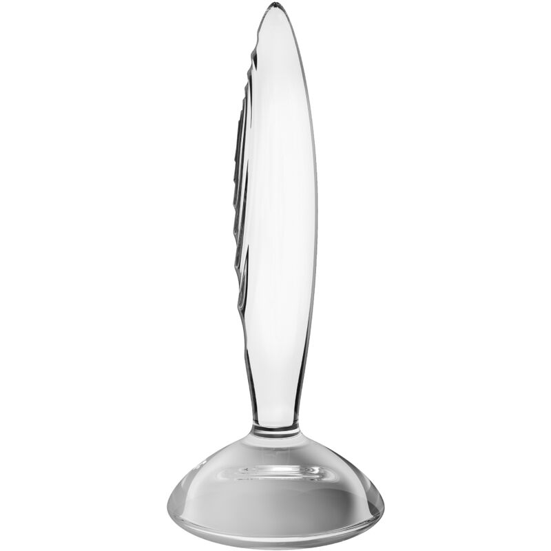 Plug anal de cristal brillante