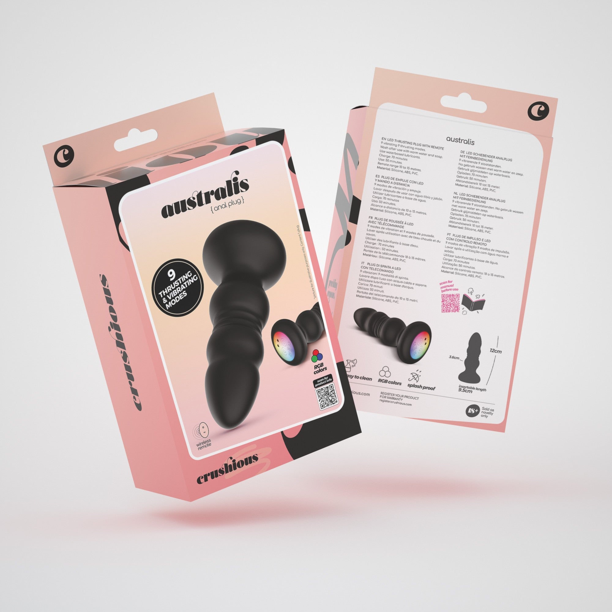 Plug Anale Vibrante Australis