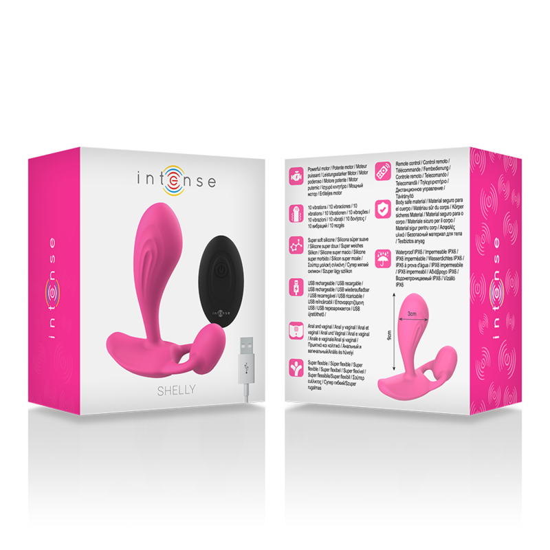 Plug Anal Vibrador Shelly