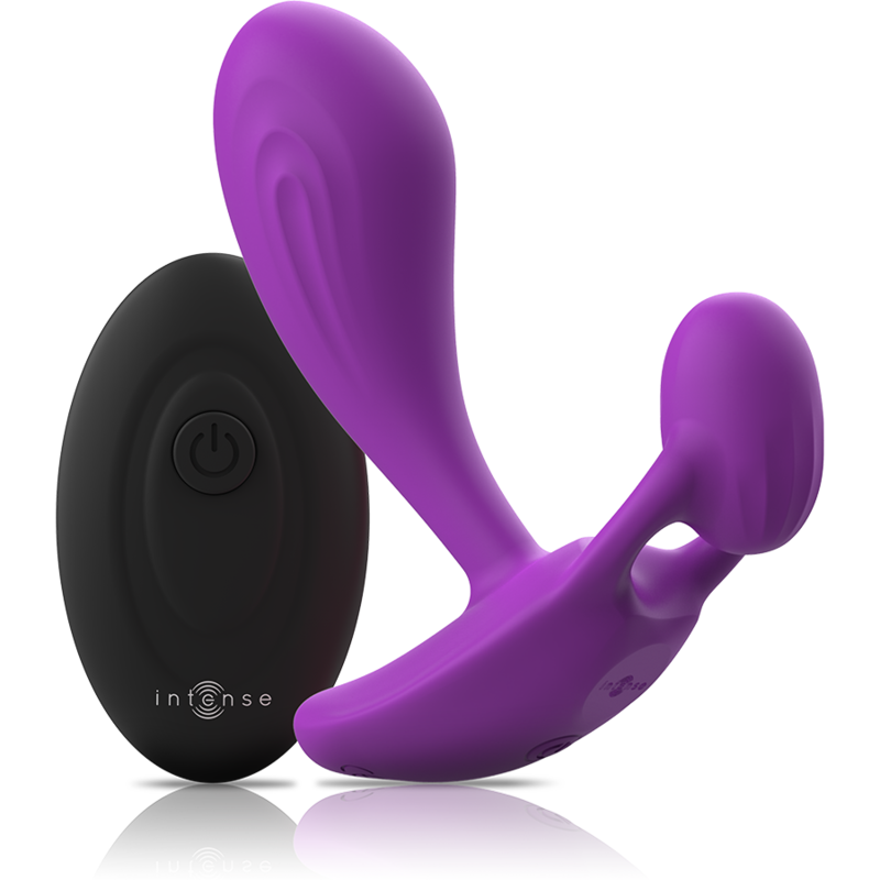 Plug Anale Vibrante Shelly viola