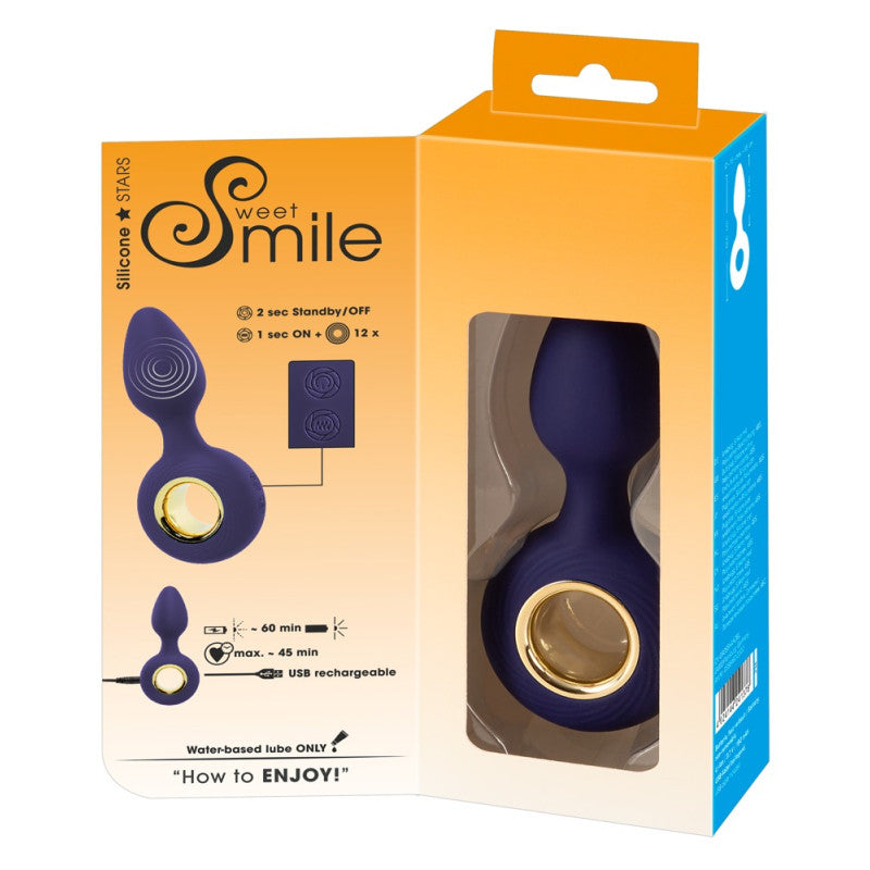 Plug Anale Vibrante Sweet Smile