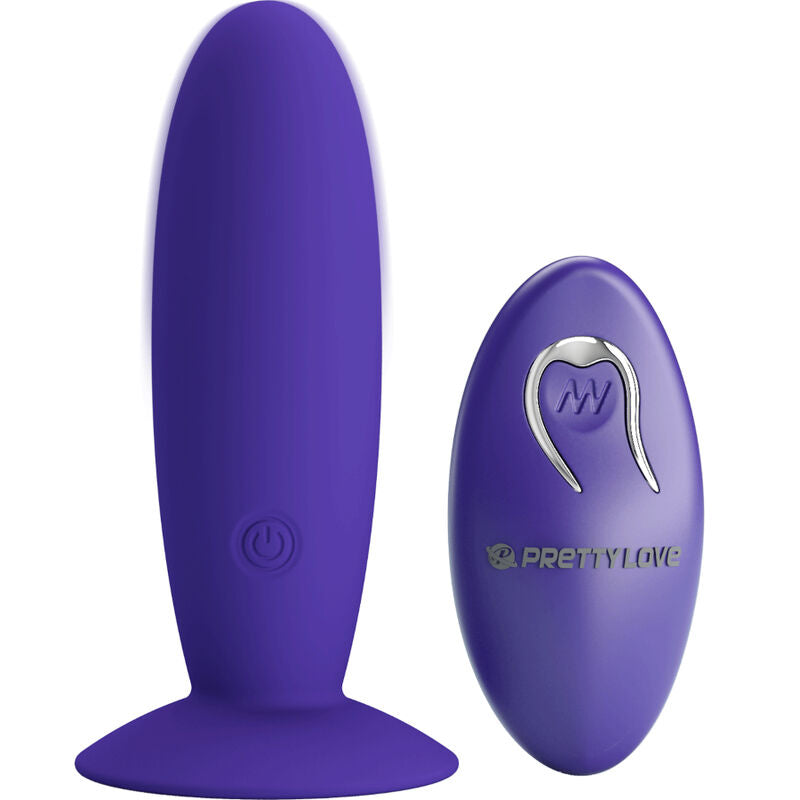 Plug Anale Vibrante Violetto