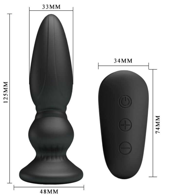 Plug Anale Vibrante Chuck