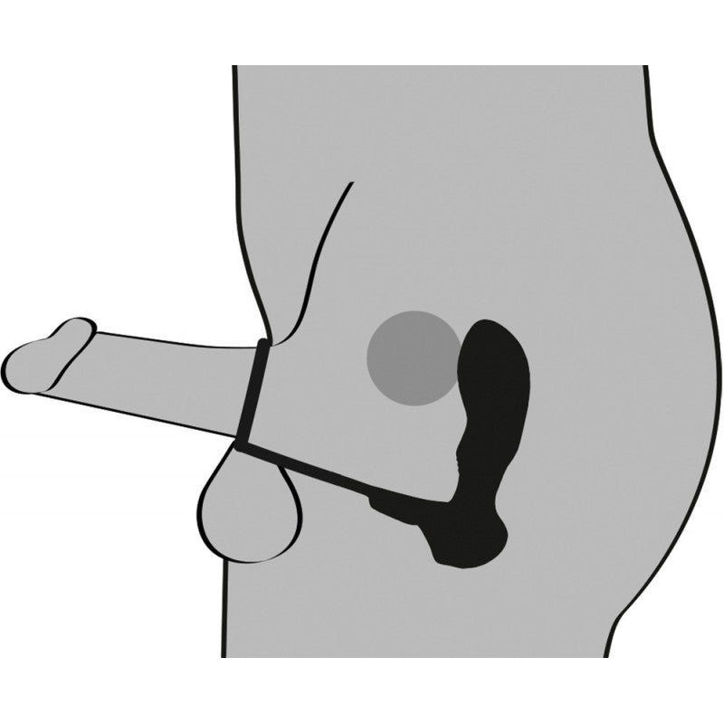 Plug & Ring Terciopelo Negro