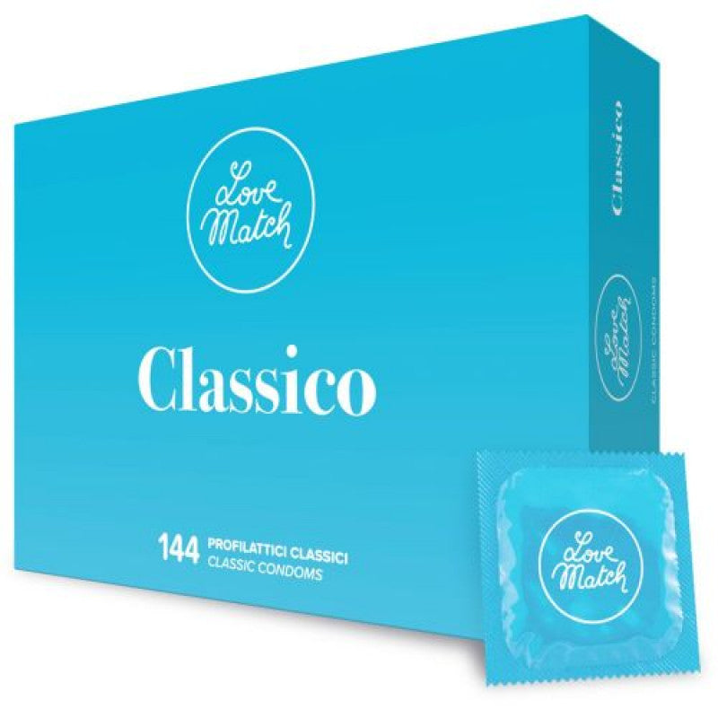 Profilattici Love Match Classici 144 Pezzi
