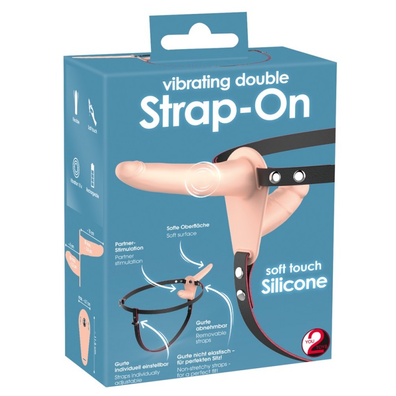 Strap On Vibrante Double Pleasure