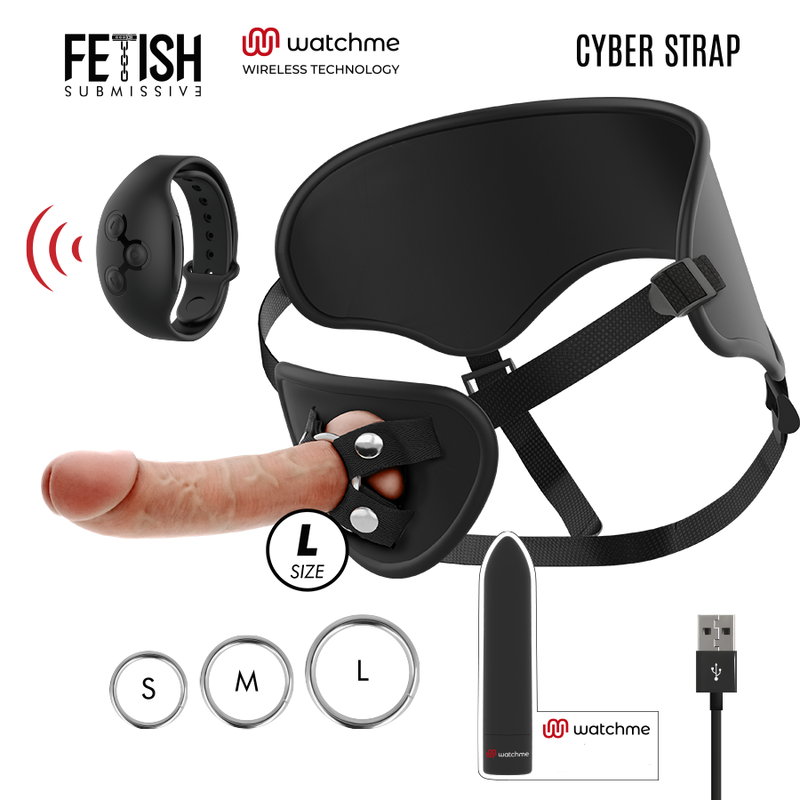 Strap On Vibrante Fetish X Watch Me