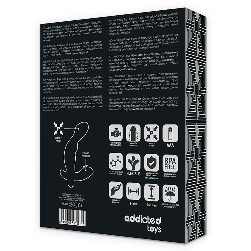 Vibratore Prostata Toizy