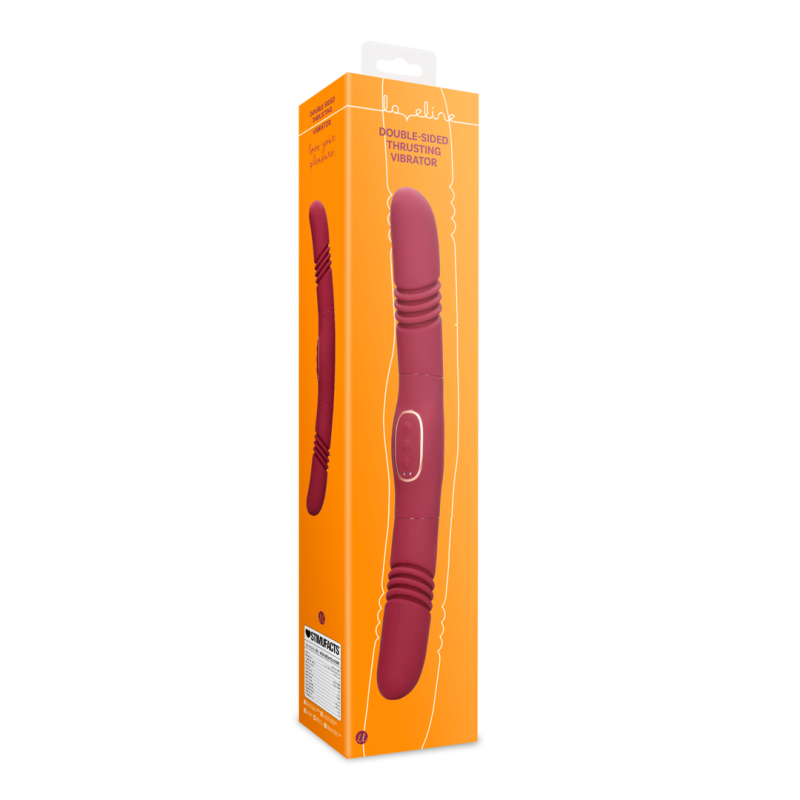 Vibromasseur point G double face