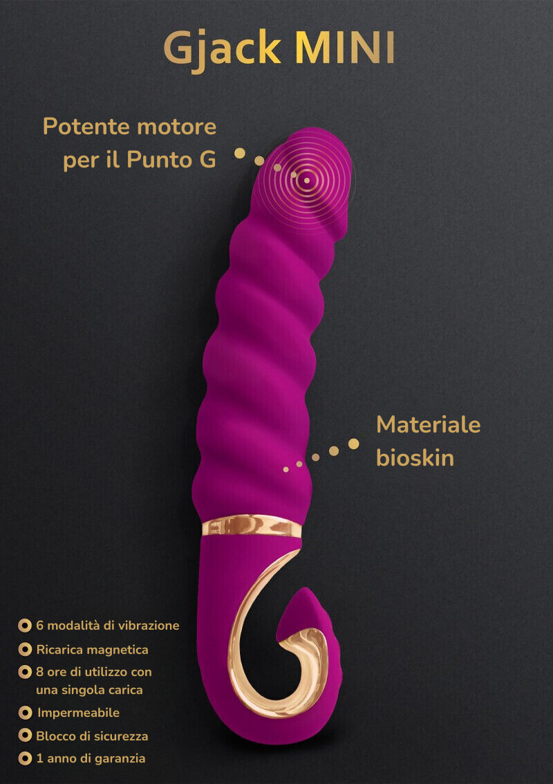 Vibratore Punto G G-Jack Mini