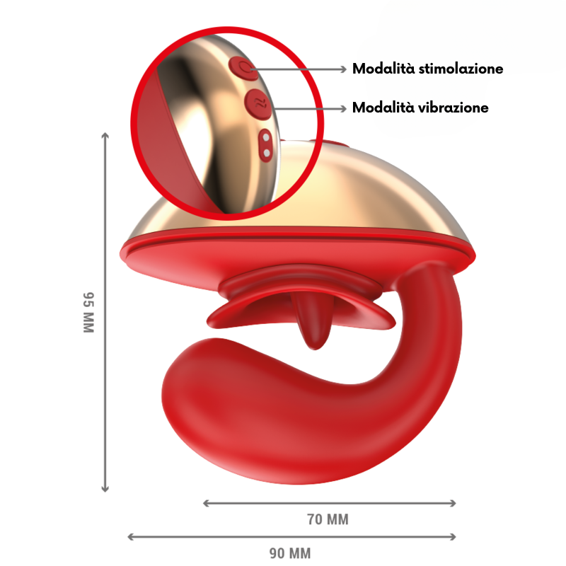 Vibratore Punto G Mariah