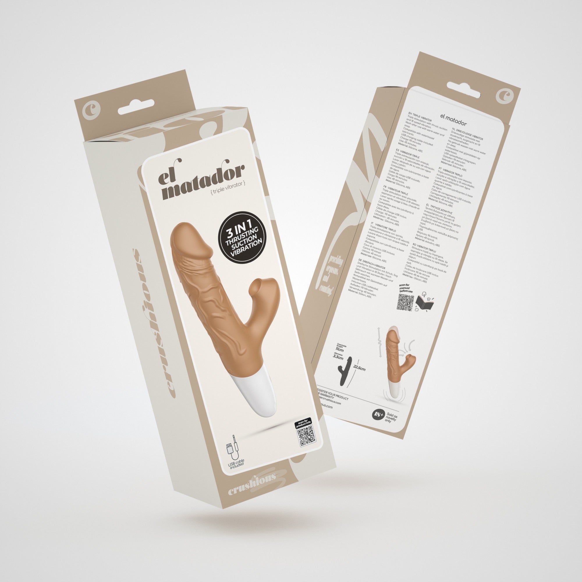 Vibromasseur lapin El Matador