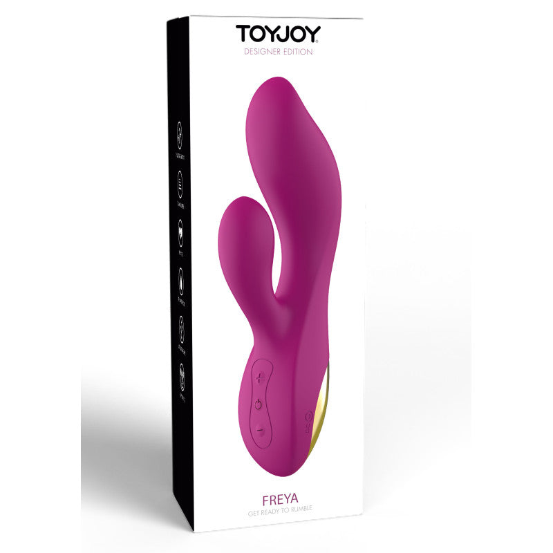 Vibrador Rabbit Freya Rumble