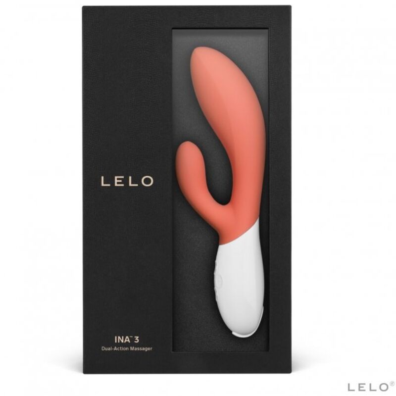 Vibratore Rabbit Lelo Ina 3 rosso corallo