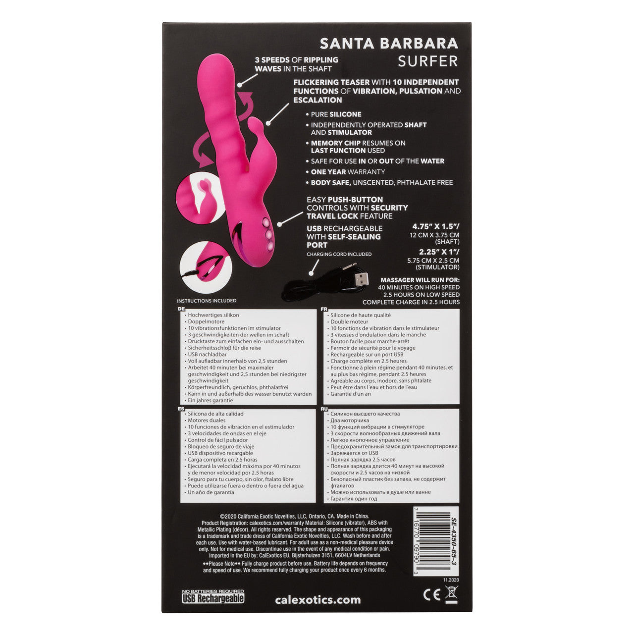 Vibrador Conejo Santa Bárbara