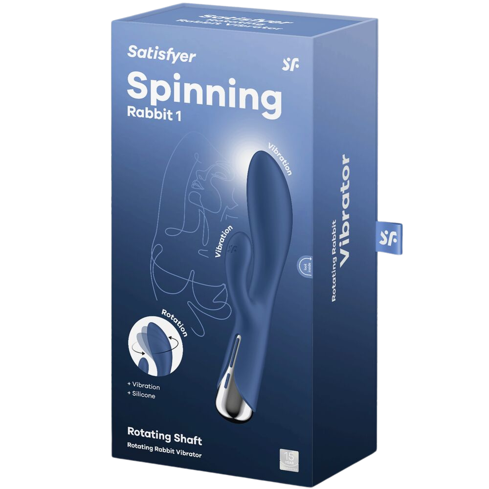 Vibrador giratorio de conejo