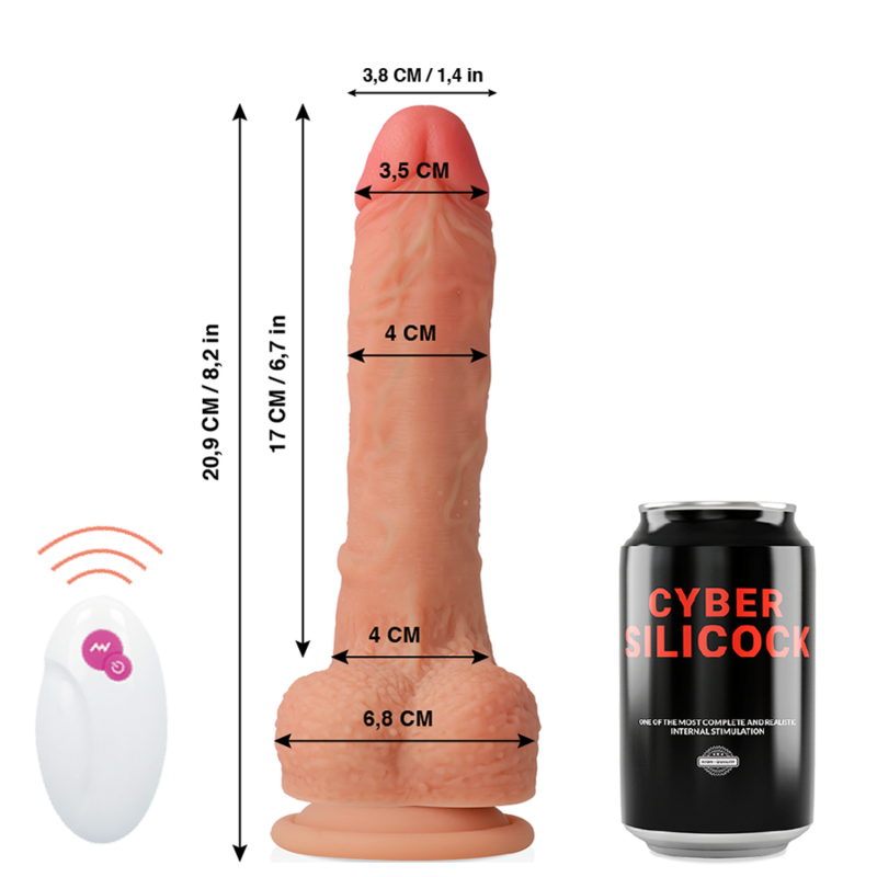 Vibratore Realistico Master Huck