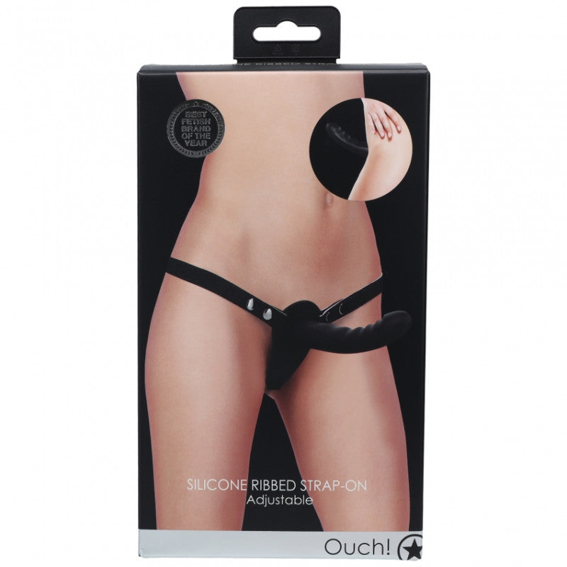 Vibromasseur Strap On Ribbed Aïe