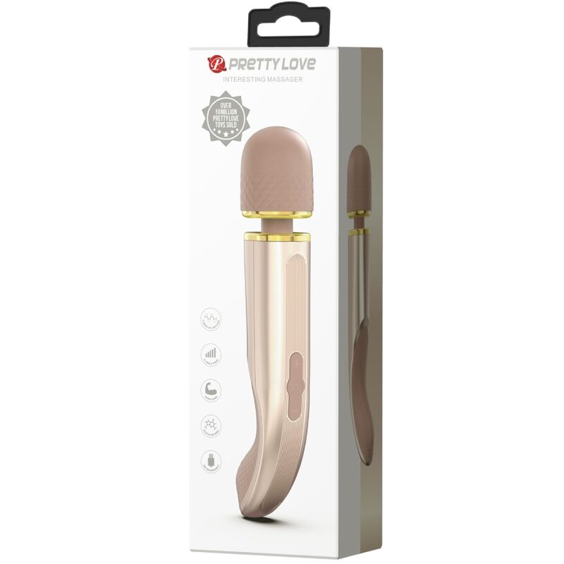 Vibratore Wand Pretty Champagne
