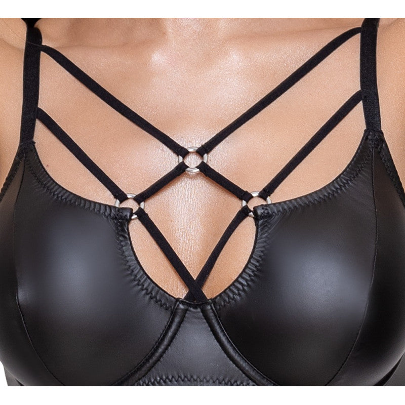 Ensemble de sous-vêtements érotiques noirs