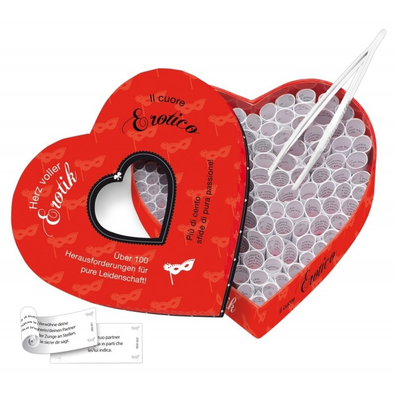 Jeu érotique Le coeur érotique