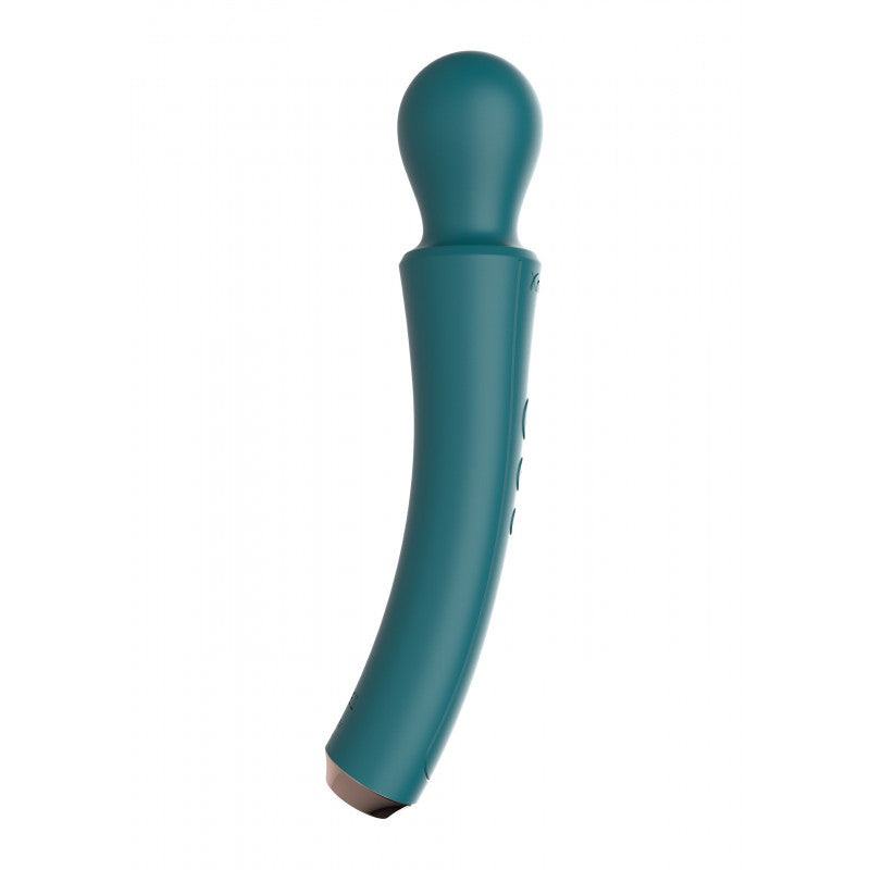 Vibratore Wand Curved Wand verde