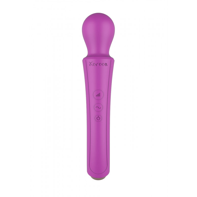 Vibratore Wand Curved Wand fucsia