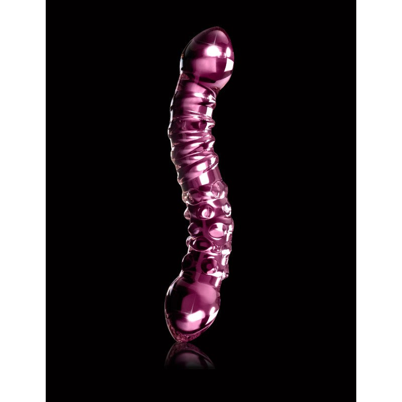 Dildo in Vetro Pink Kobra - Fallo Creativo